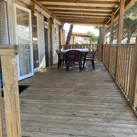 Mobile-home 6 Pers 4 Etoiles 66140 Idéal Familles Camping Canet-en-Roussillon