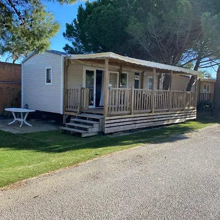 Mobile-home 6 Pers 4 Etoiles 66140 Idéal Familles Camping