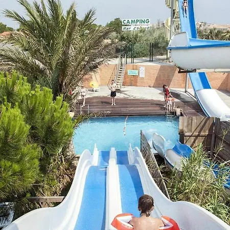 Camping Mobile-home 6 Pers 4 Etoiles 66140 Idéal Familles Canet-en-Roussillon